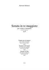 Sonata in D major for Violin and Fortepiano 'In the Classical Style'