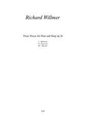 Three Pieces for Flute and Harp